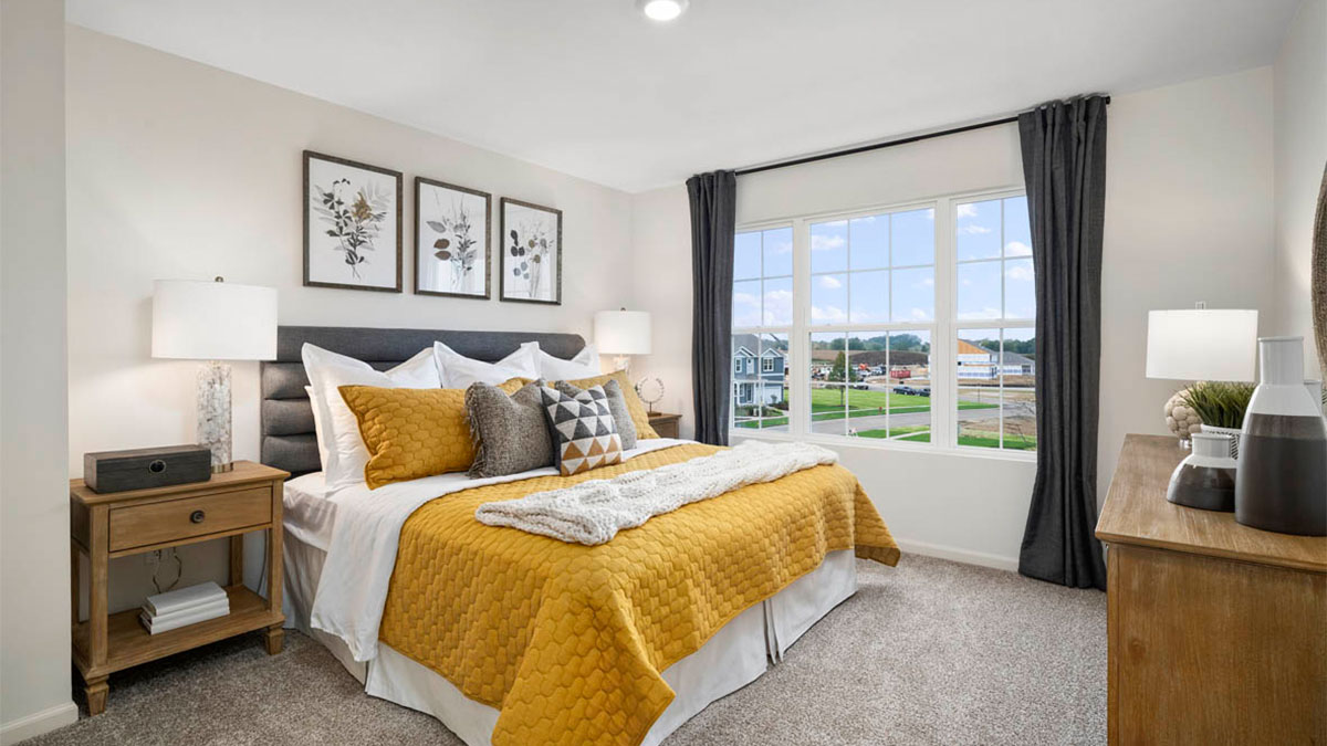 second level bedroom