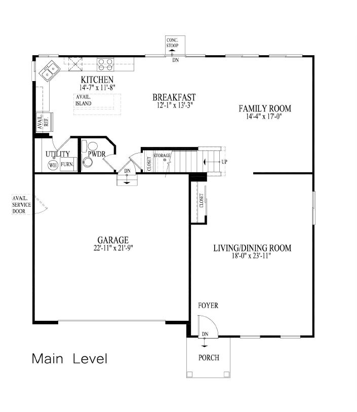 Arlington floor plan