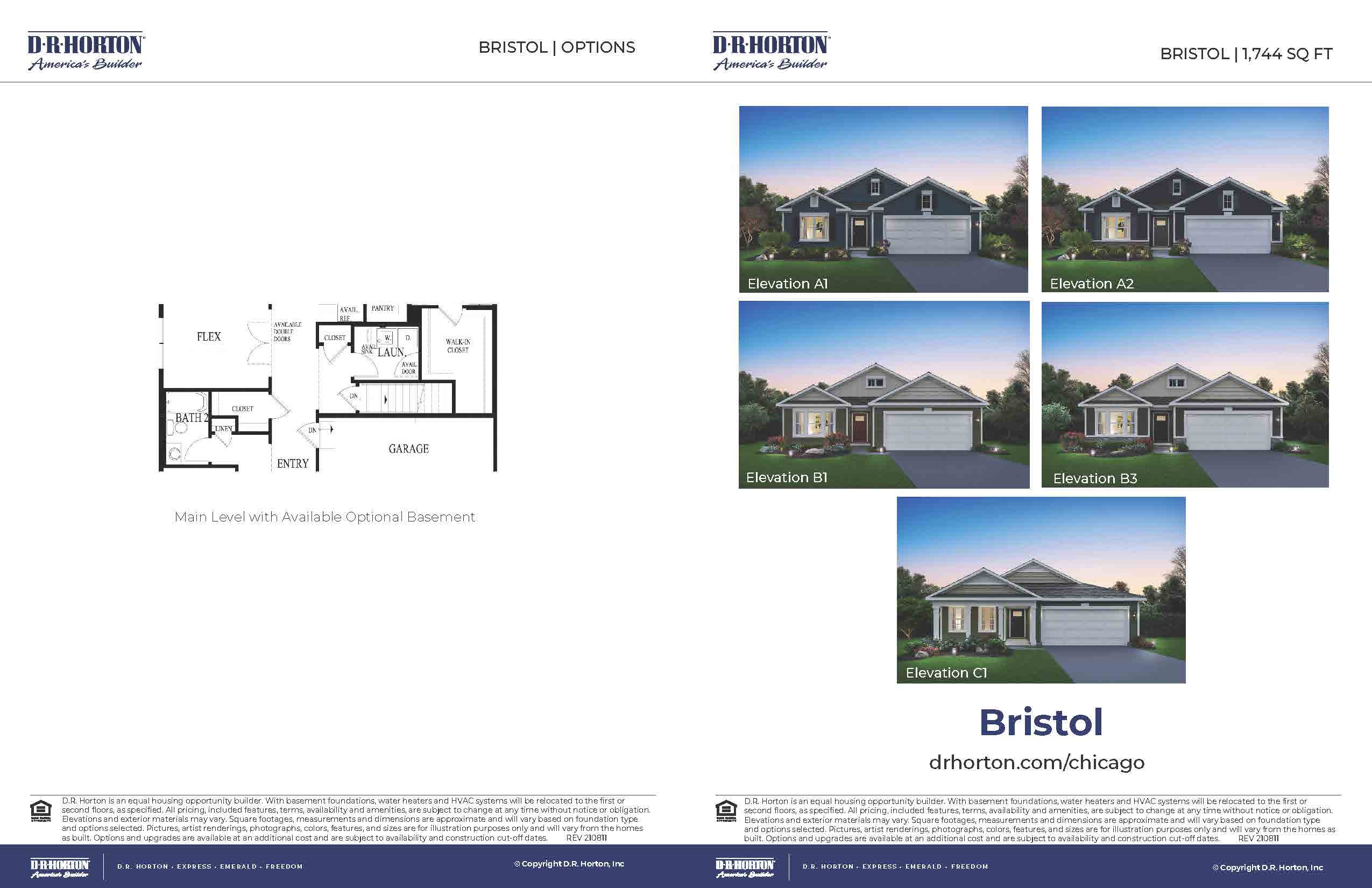 Bristol Floor Plan
