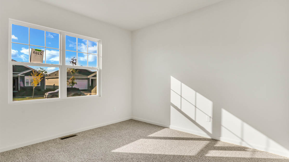 Multi-use bedroom, flex, office, study, craft, entertainment game room in this D.R. Horton new construction home