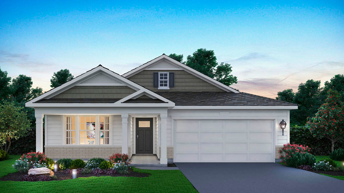 2270 Elderberry Court, Wonder Lake, IL,  Stonewater Single Family Ranch By D.R. Horton 1-story, 2-bed, 2-bath, 2-car garage