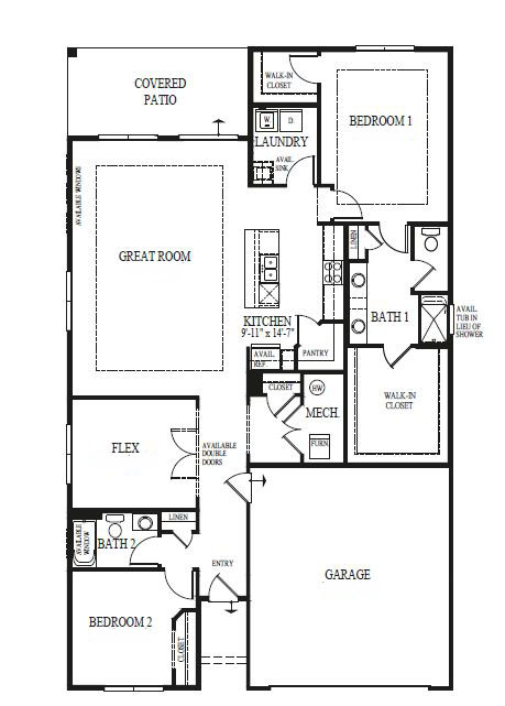 Clifton Floor plan