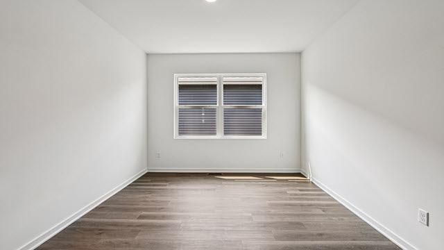 Interior room with large window