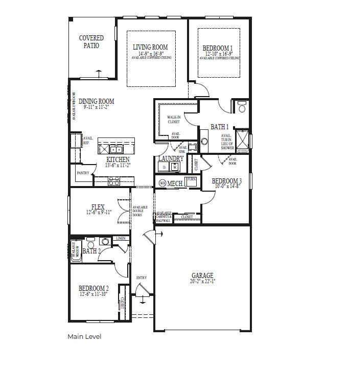 Dover floorplan
