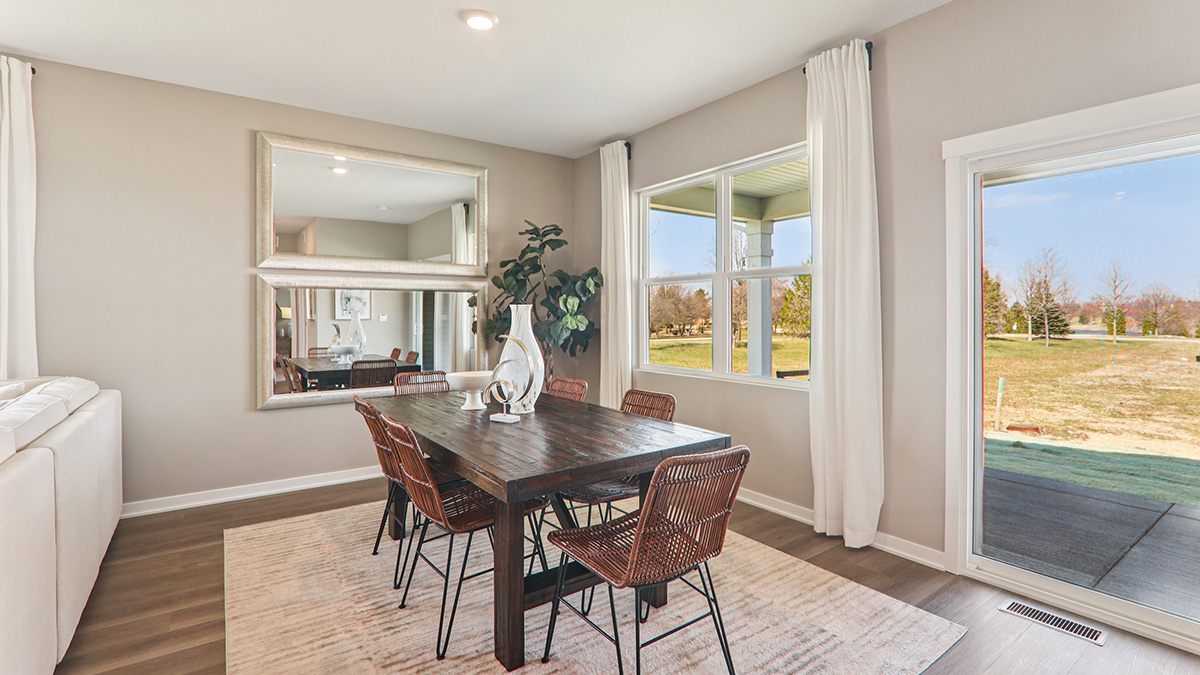 Dining Area with large window