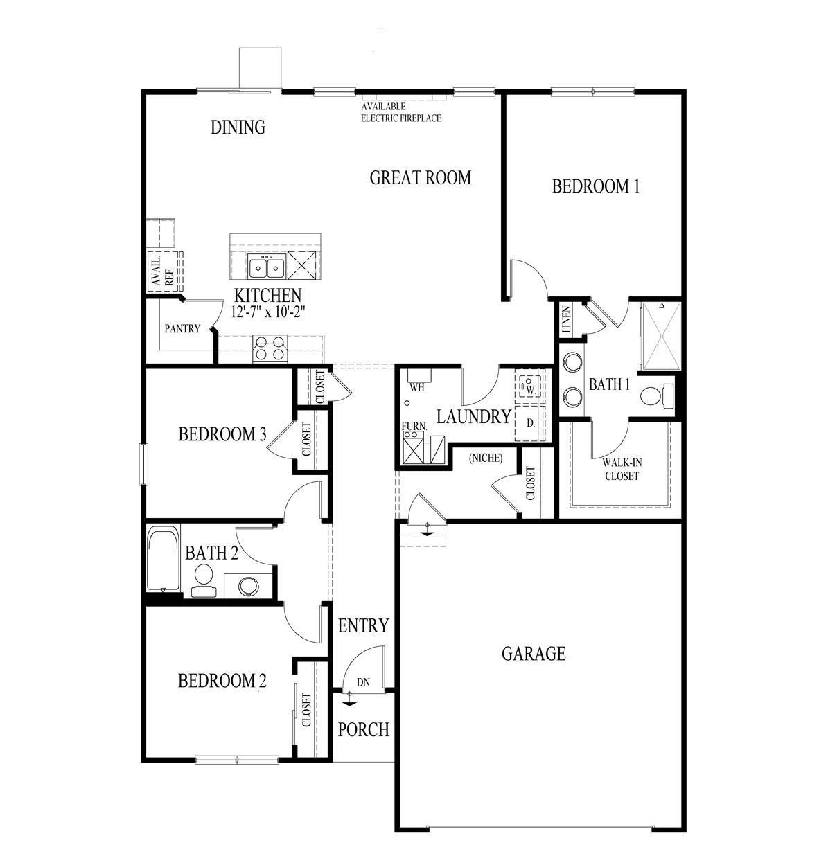 Harmony floor plan layout