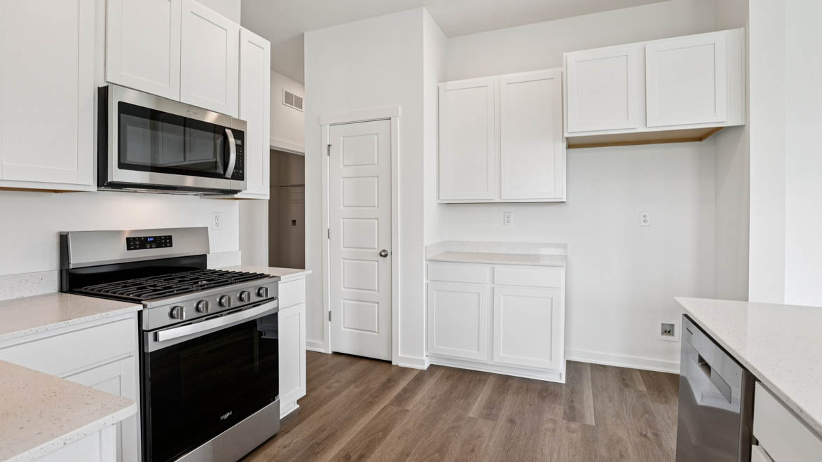 New appliances included in our larger kitchen island area with seating anchor the kitchen, near dining, great rooms