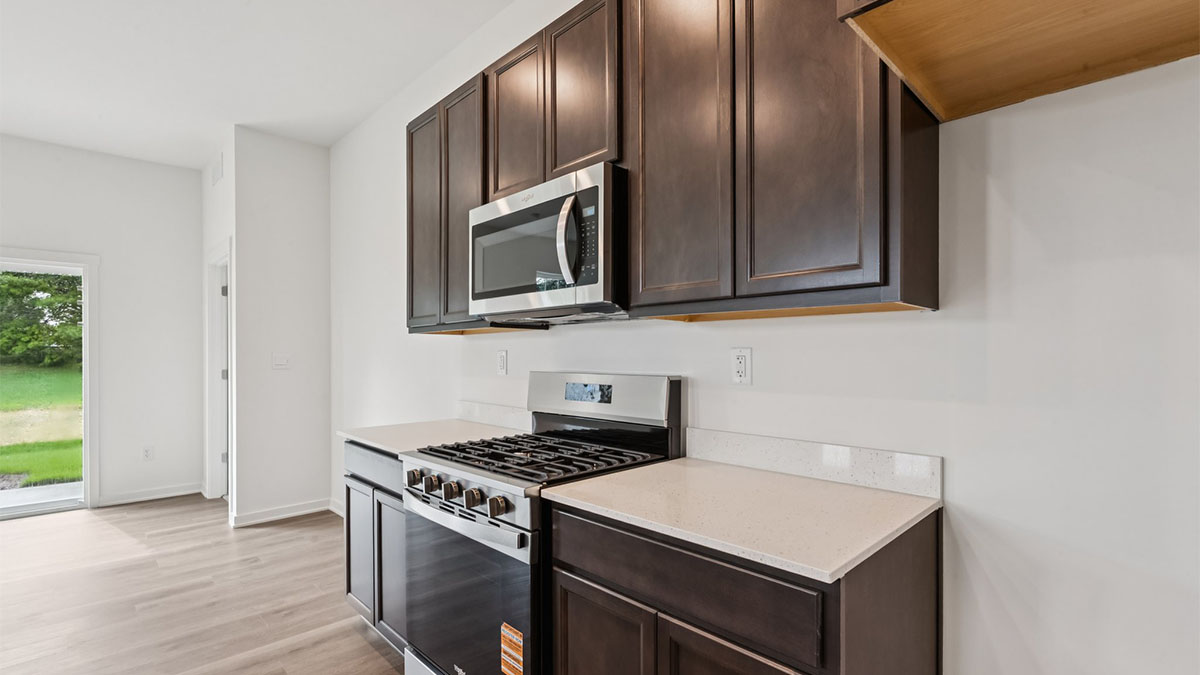 New appliances included in our larger kitchen island area with seating anchor the kitchen, near dining, great rooms