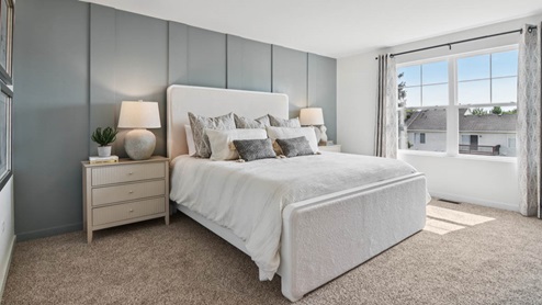 upstairs primary bedroom