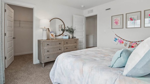 Bedroom number 3 with walk in closet