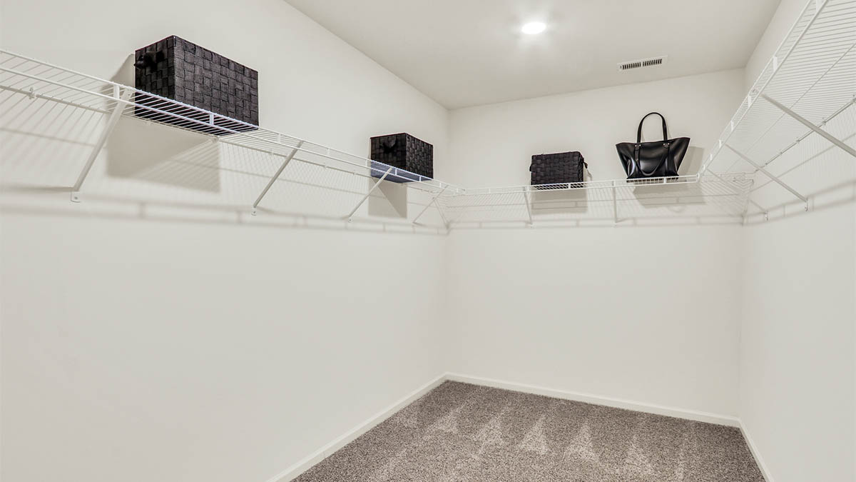 primary walk-in closet