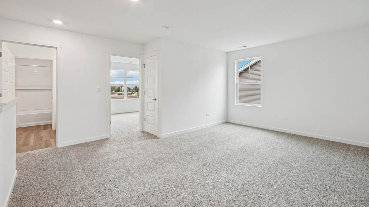 Loft area in between the bedrooms