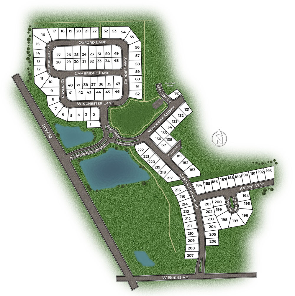 Static Lot Map