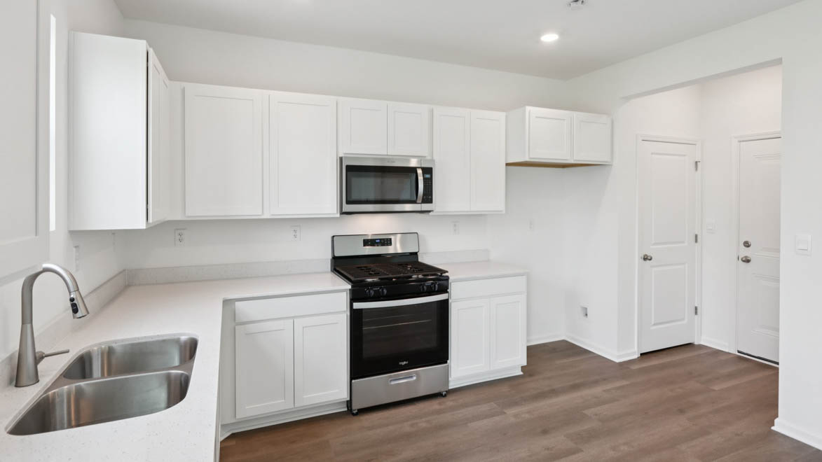 Small nook off of garage entrance