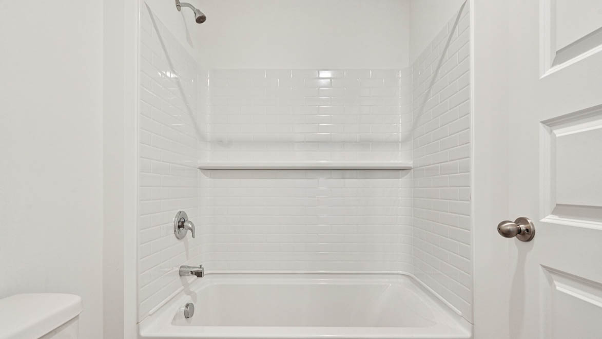 Secondary bathroom with water closet