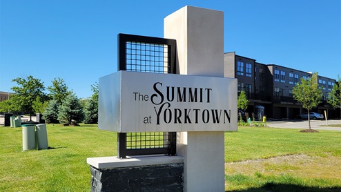 Summit at Yorktown Entrance