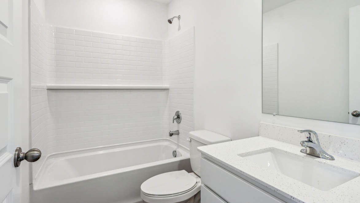 full secondary bathroom