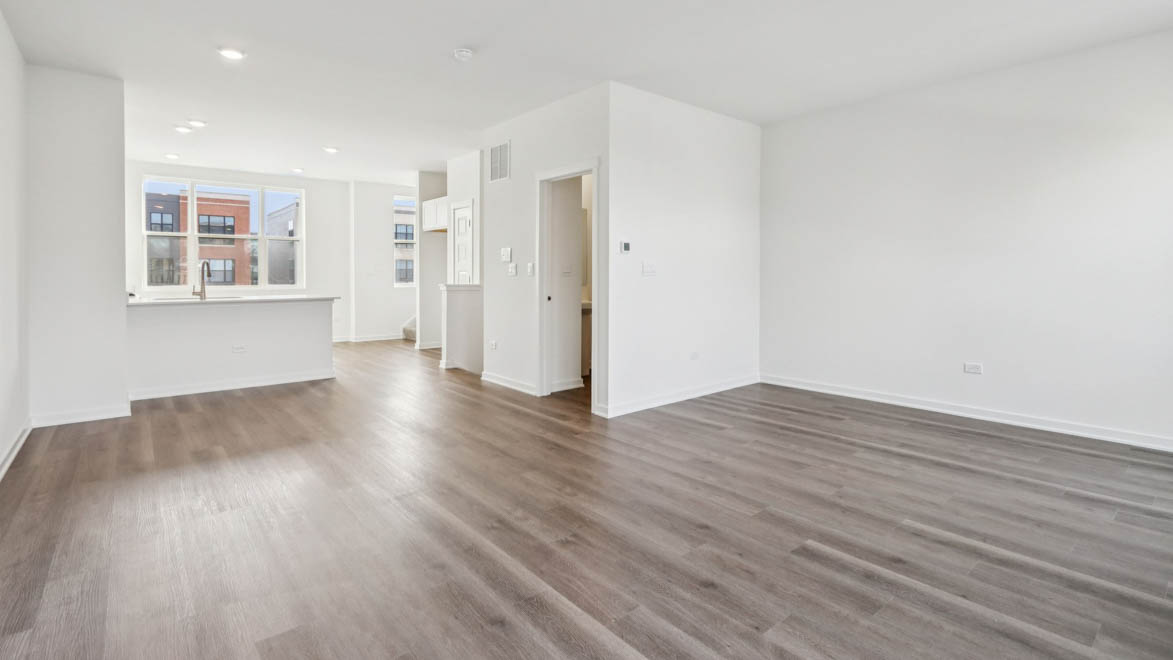 main level open living space