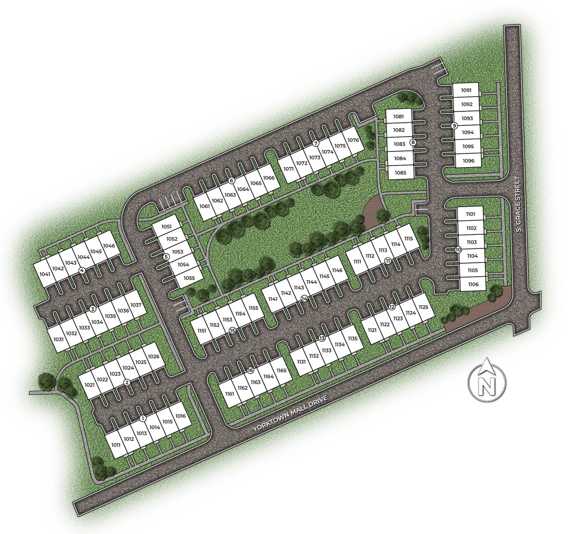Static Lot Map