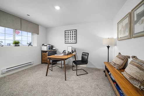 Garfield lower level bonus office space