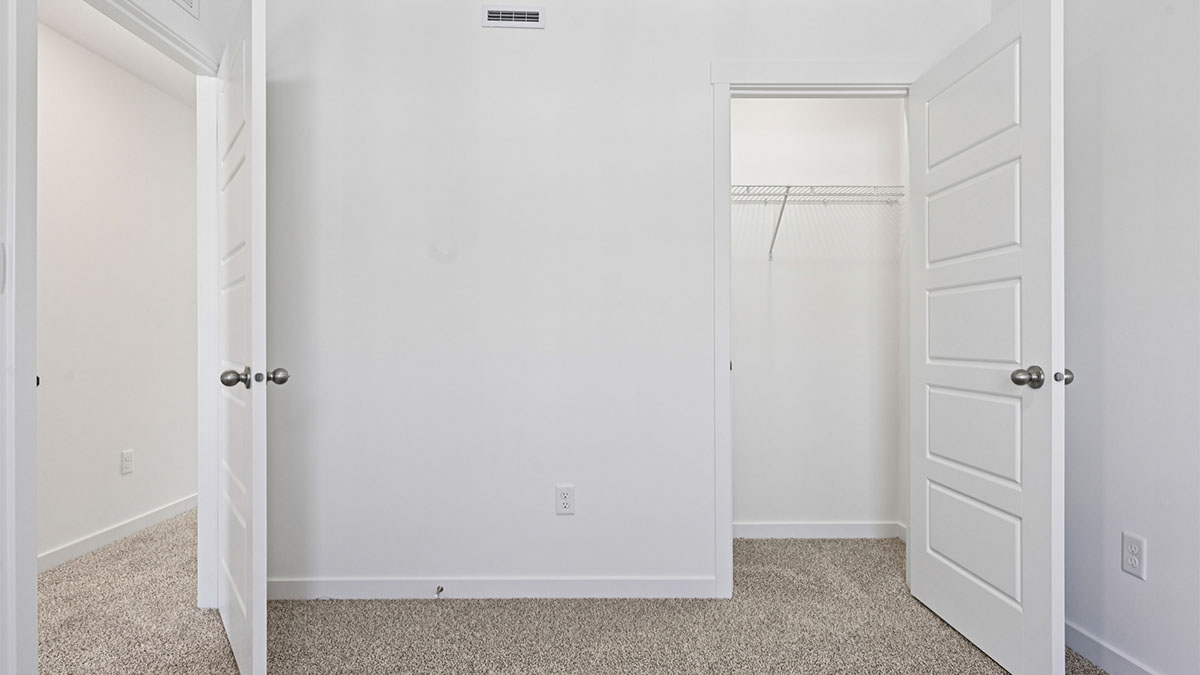 Bedroom number 2 with walk in closet