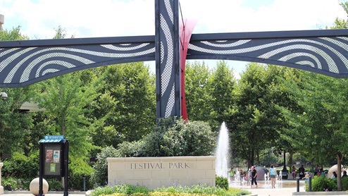 Festival Park in Elgin