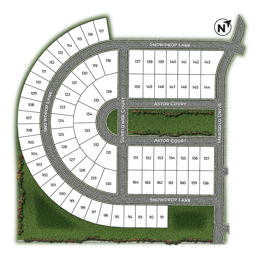 Static Lot Map