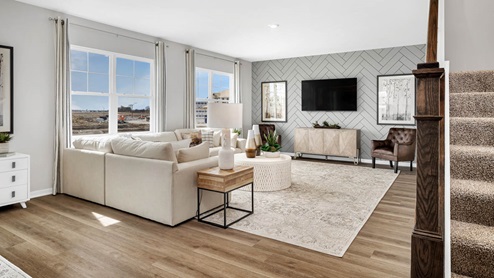 Spacious great room
