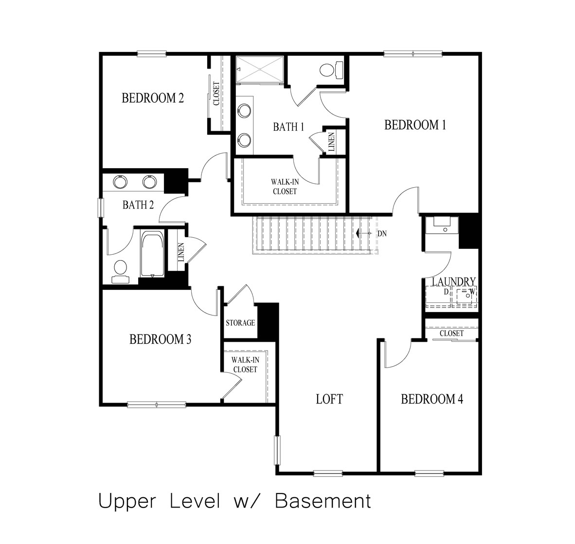 Henley second floor with basement