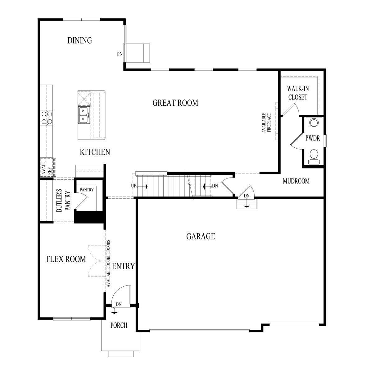 Emerson first floor layout