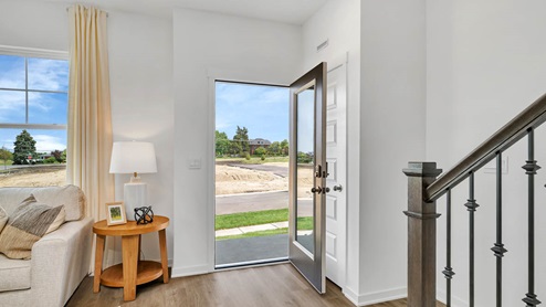 Entrance to Norfolk townhome