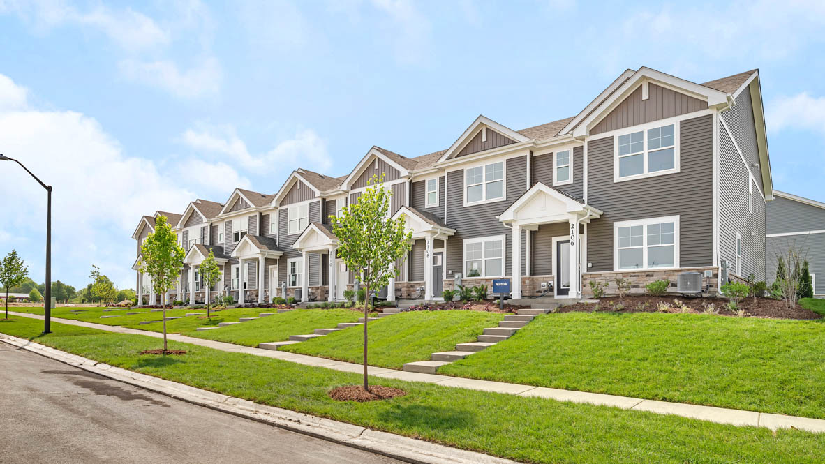 Two story townhomes