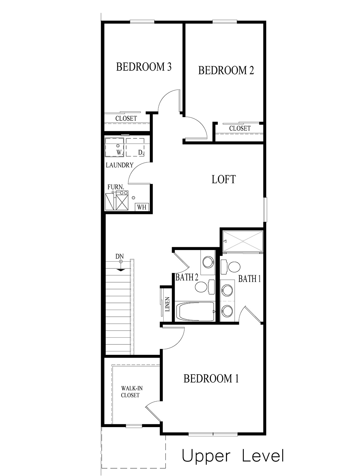 Second floor layout for Norfolk