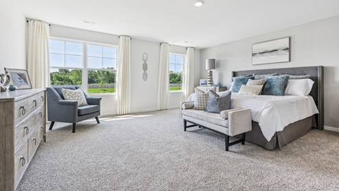 Large primary bedroom