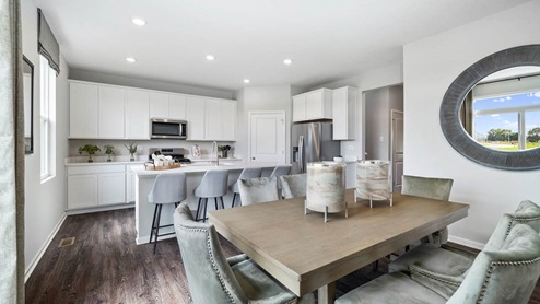 Kitchen dining room combo