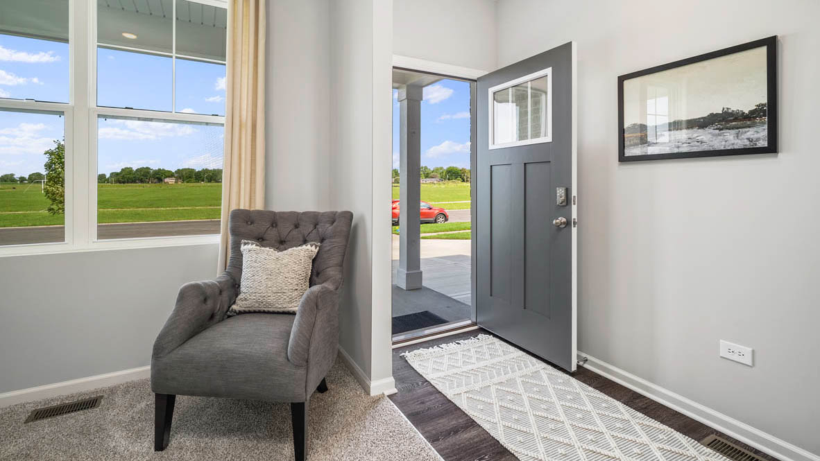 Entrance to holcombe model