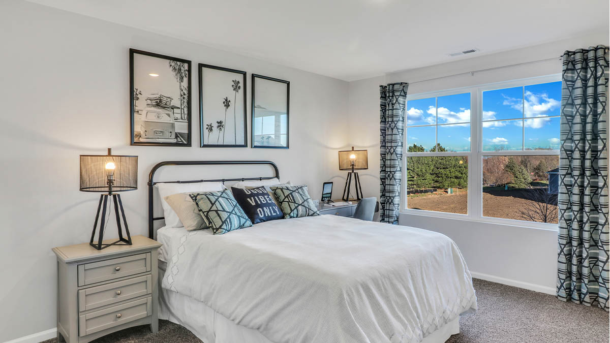 Bedroom number 3 with walk in closet