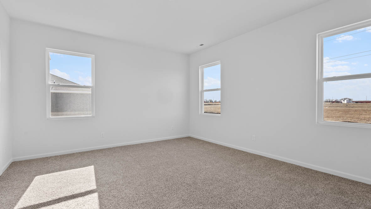 Primary bedroom off of great room