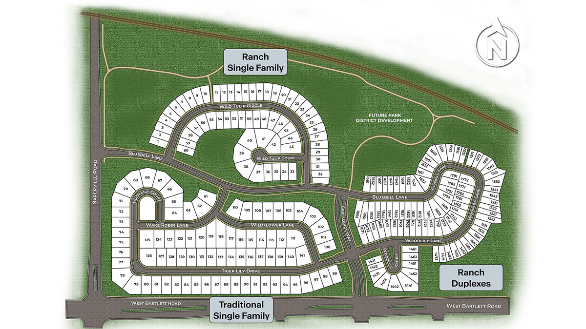 Static Lot Map