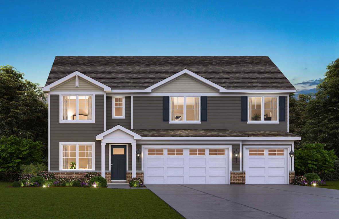 Floor Plan in The Grasslands BARTLETT, IL D.R. Horton