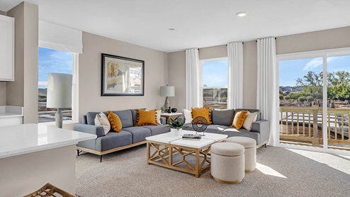 Open concept living room
