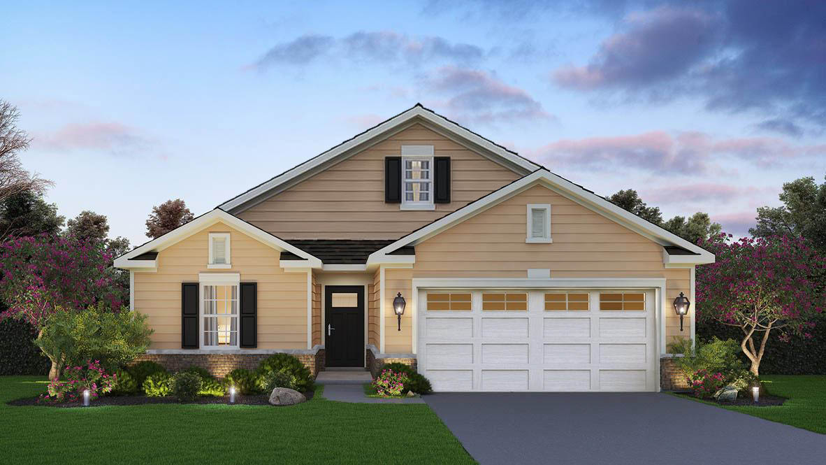 New Homes in The Grasslands Freedom Ranch Homes BARTLETT, IL