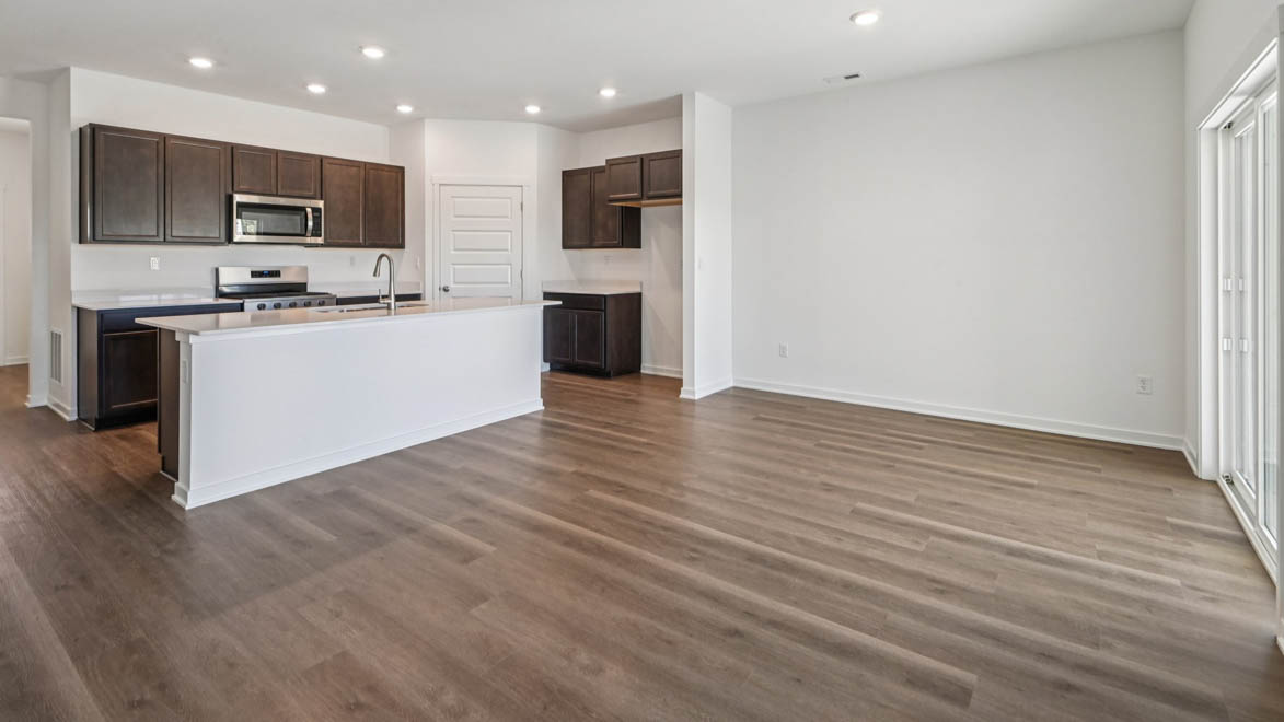 Dining room kitchen combo