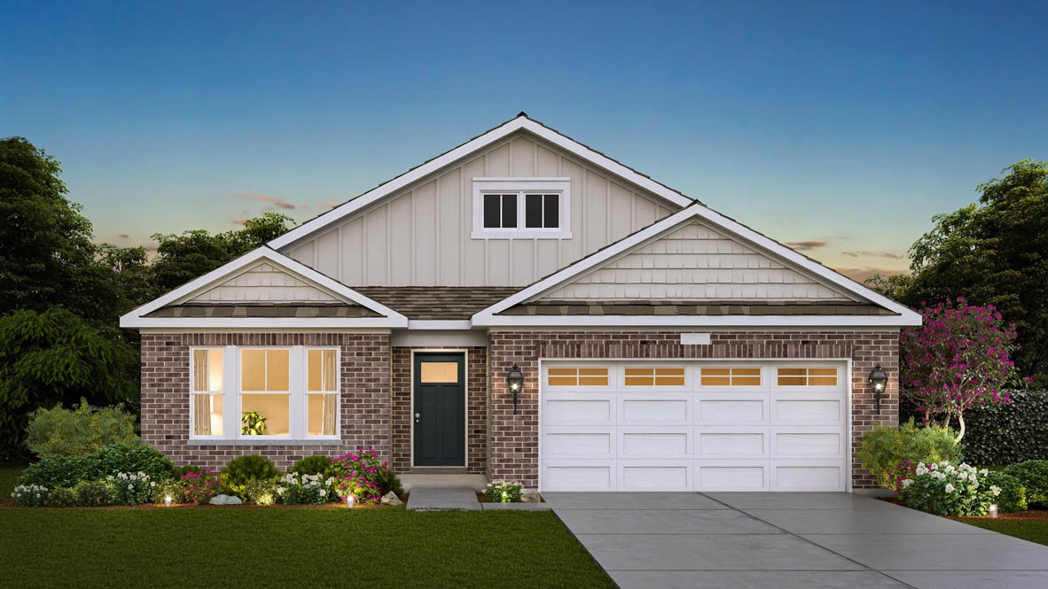 Available Home in The Grasslands Freedom Ranch Homes BARTLETT, IL D