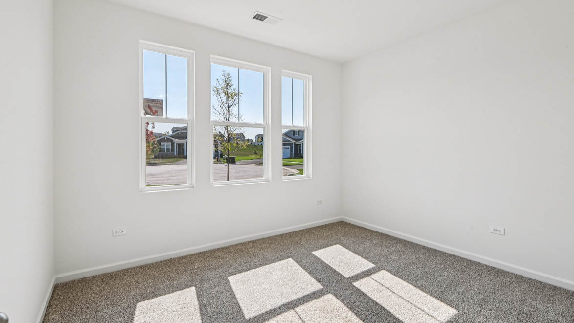 Bedroom number 2 off of entry way