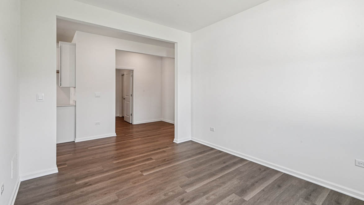 den area further down the hallway