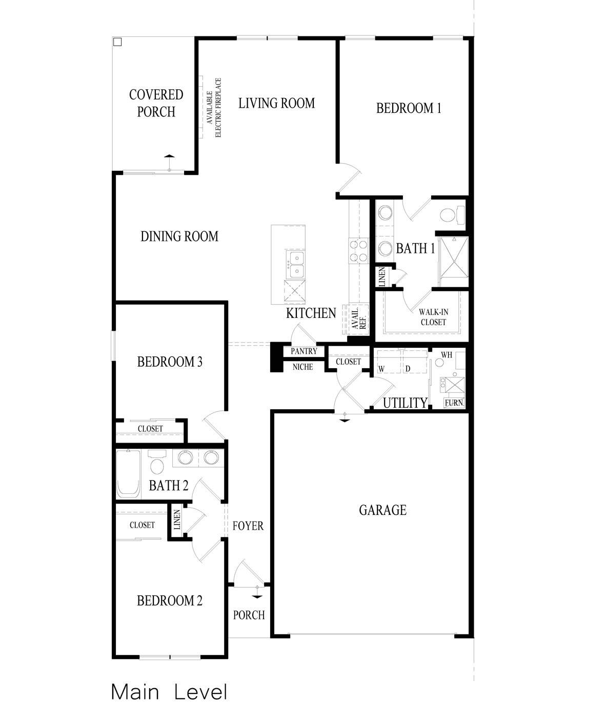 Available Home in The Grasslands Freedom Ranch Homes BARTLETT, IL D