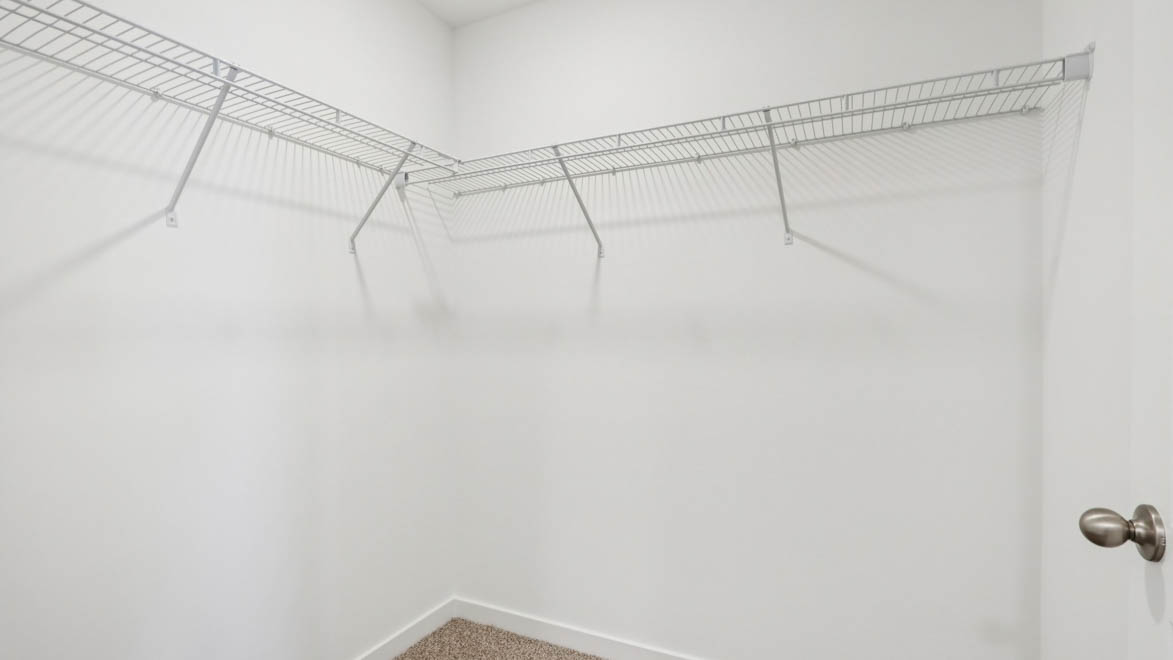 Primary walk in closet