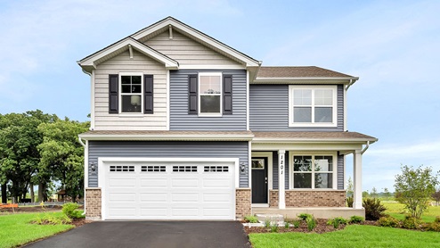 New Homes in Hampshire, Illinois in Prairie Ridge by D.R. Horton