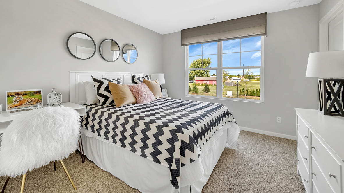 Bedroom number 3 with walk in closet